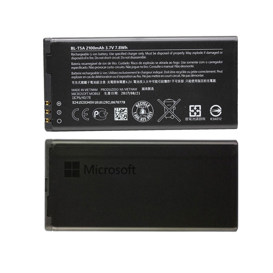 efter det Ni musikalsk Online Purchase Original Battery for Nokia Microsoft Lumia 550 Battery  BL-T5A — From Moborocks